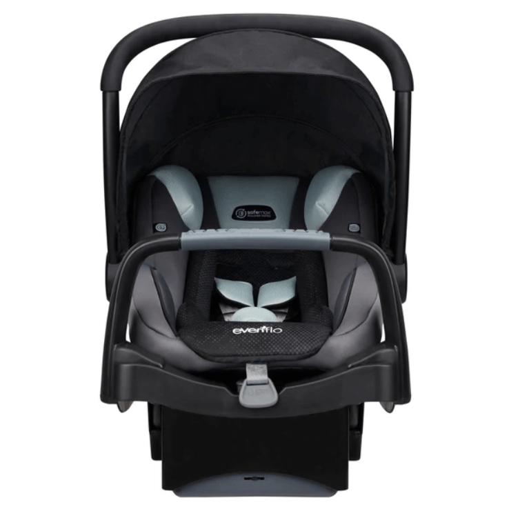 frontview safemax carseat evenflo